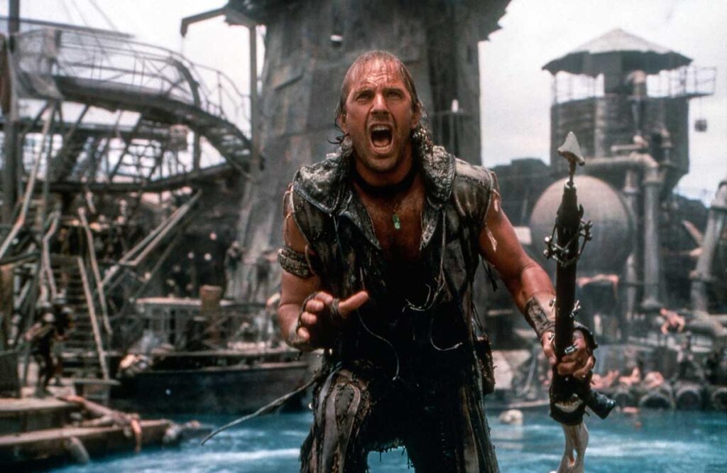 Kevin Costner in Waterworld