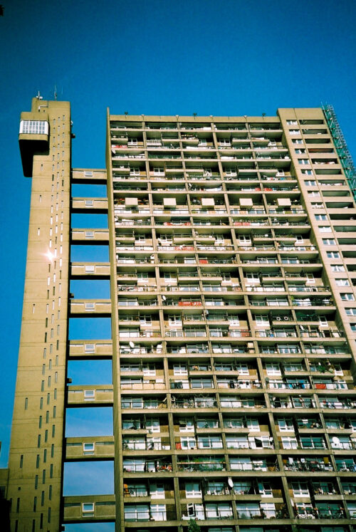 Trellick Tower, Lomo LC-A, Circa 2008