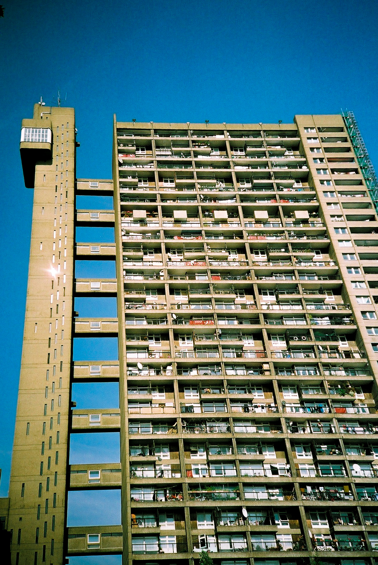 Trellick Tower, Lomo LC-A, Circa 2008